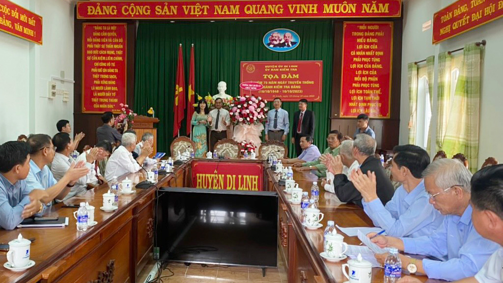 Di Linh: Kỷ niệm 75 năm ngày truyền thống ngành Kiểm tra Đảng