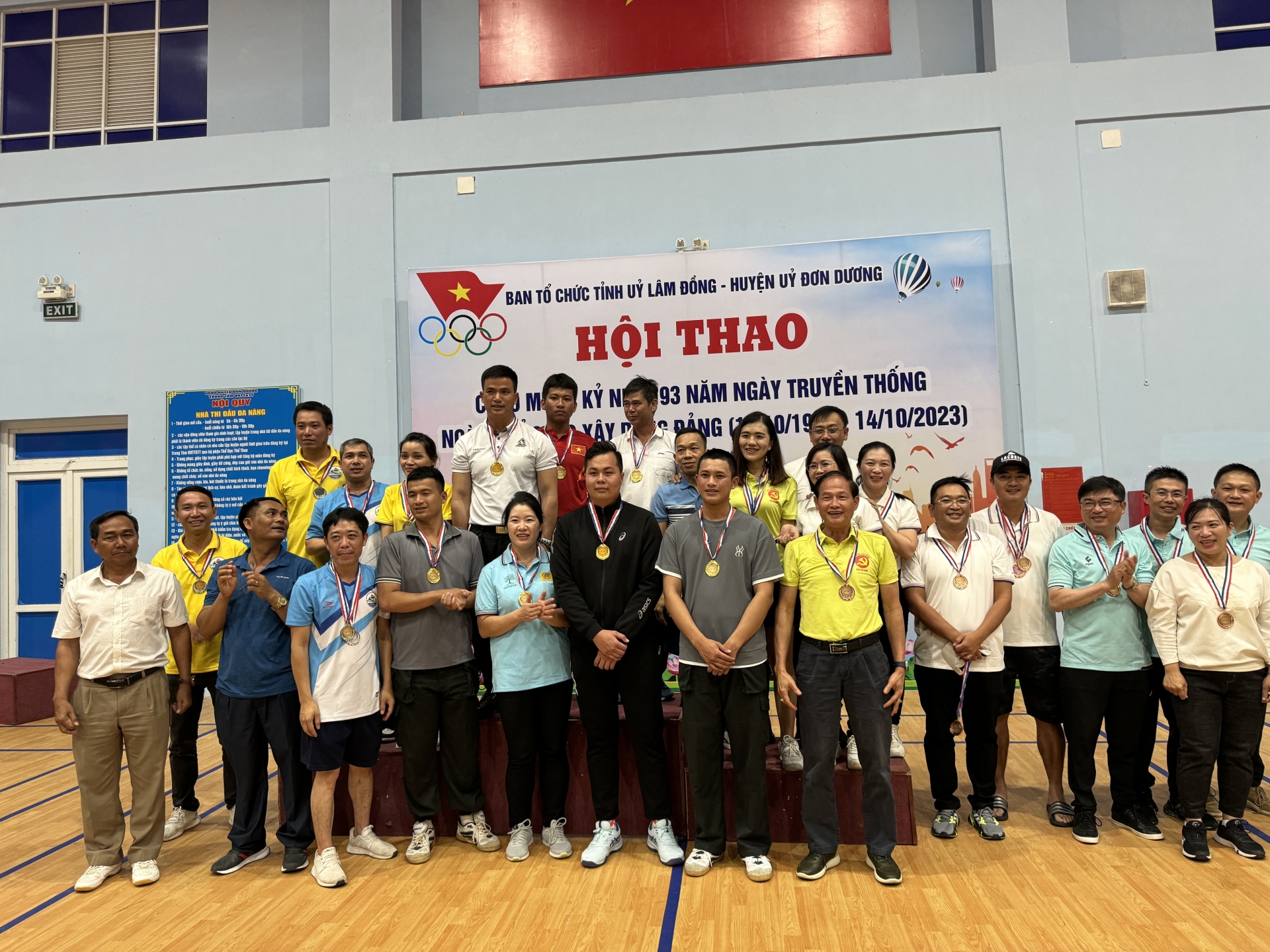 Sôi nổi hội thao ngành Tổ chức xây dựng Đảng lần thứ III
