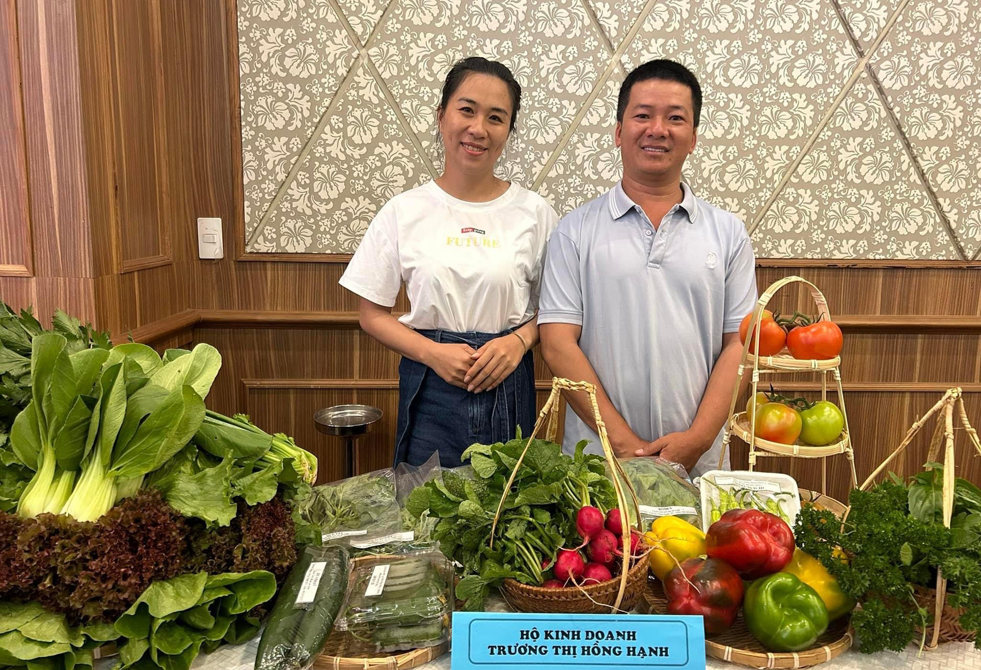 Vườn rau Hạnh phúc trên đất Suối Thông