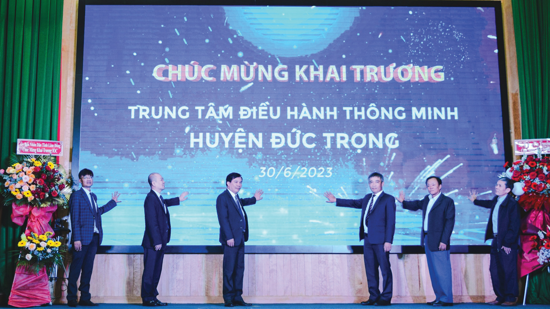 Đức Trọng phát huy hiệu quả Trung tâm Điều hành thông minh