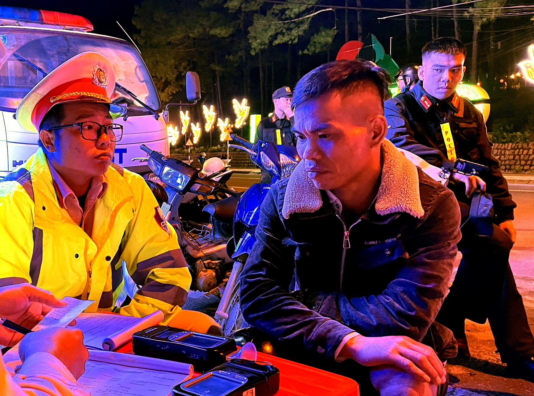 Lái xe vi phạm nồng độ cồn còn dương tính với ma túy