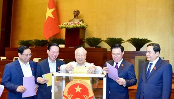 [Infographic] Kết quả lấy phiếu tín nhiệm 44 người giữ chức vụ do Quốc hội bầu, phê chuẩn