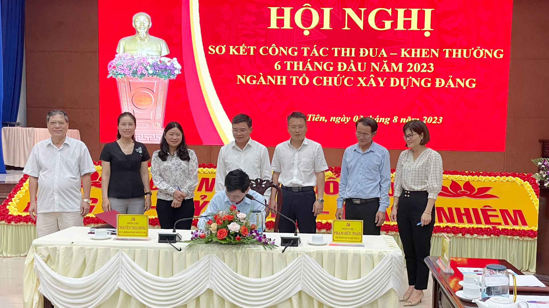 Nhiều kết quả trong xây dựng Đảng ở Cụm thi đua số 3