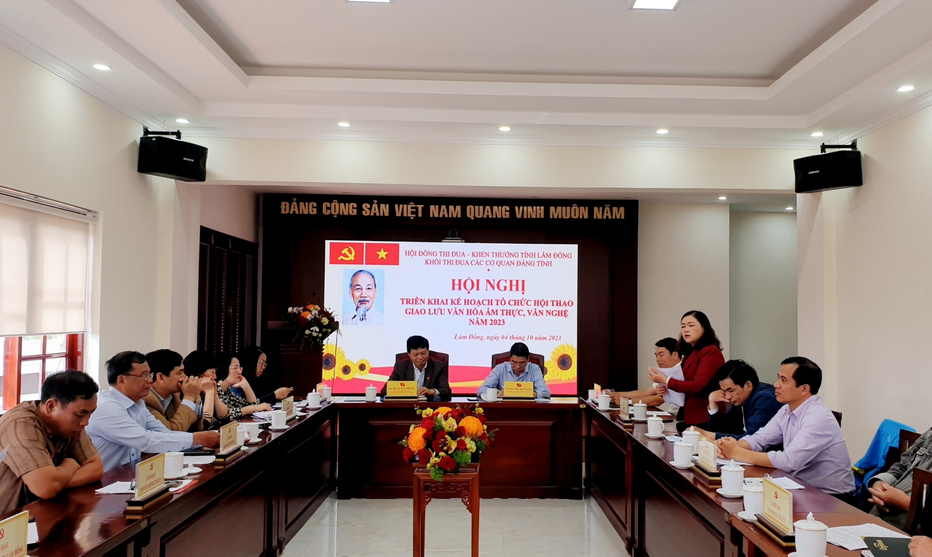 Thống nhất một số nội dung tổ chức Hội thao Khối Thi đua các cơ quan Đảng