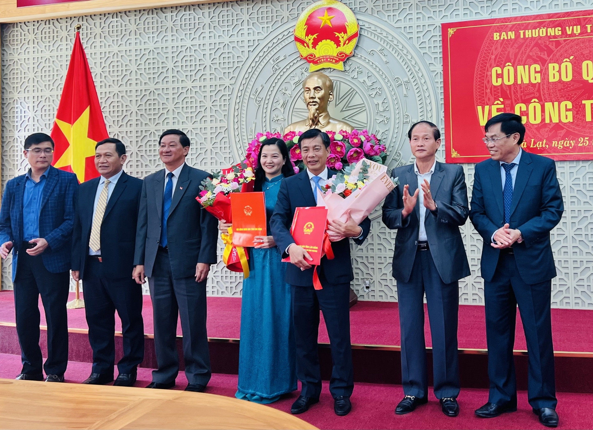 Lâm Đồng điều động, bổ nhiệm Chánh Thanh tra tỉnh và Chánh Văn phòng Đoàn ĐBQH - HĐND