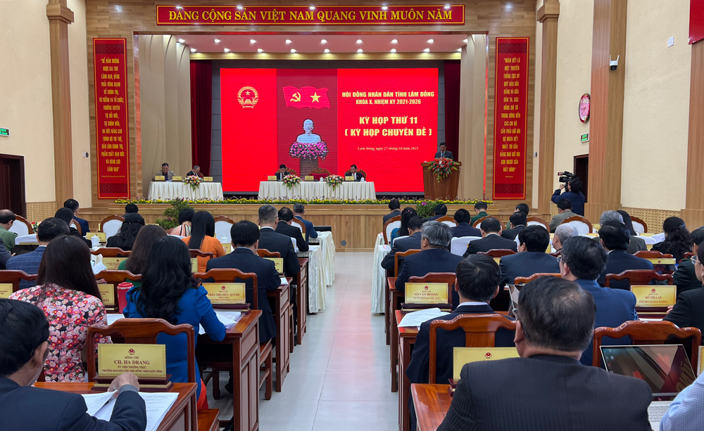 Khai mạc kỳ họp thứ 11 HĐND tỉnh khoá X