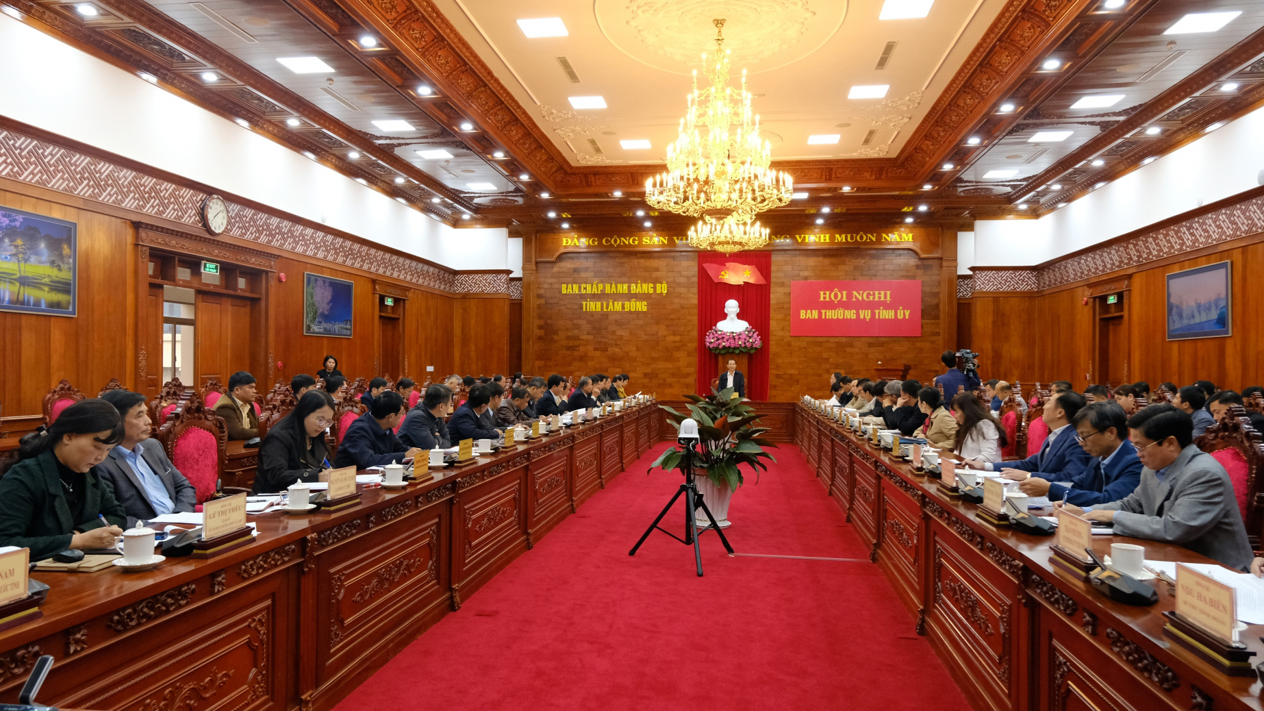 Khẩn trương, nghiêm túc hoàn thiện công tác chuẩn bị thành lập huyện Đạ Huoai (mới)