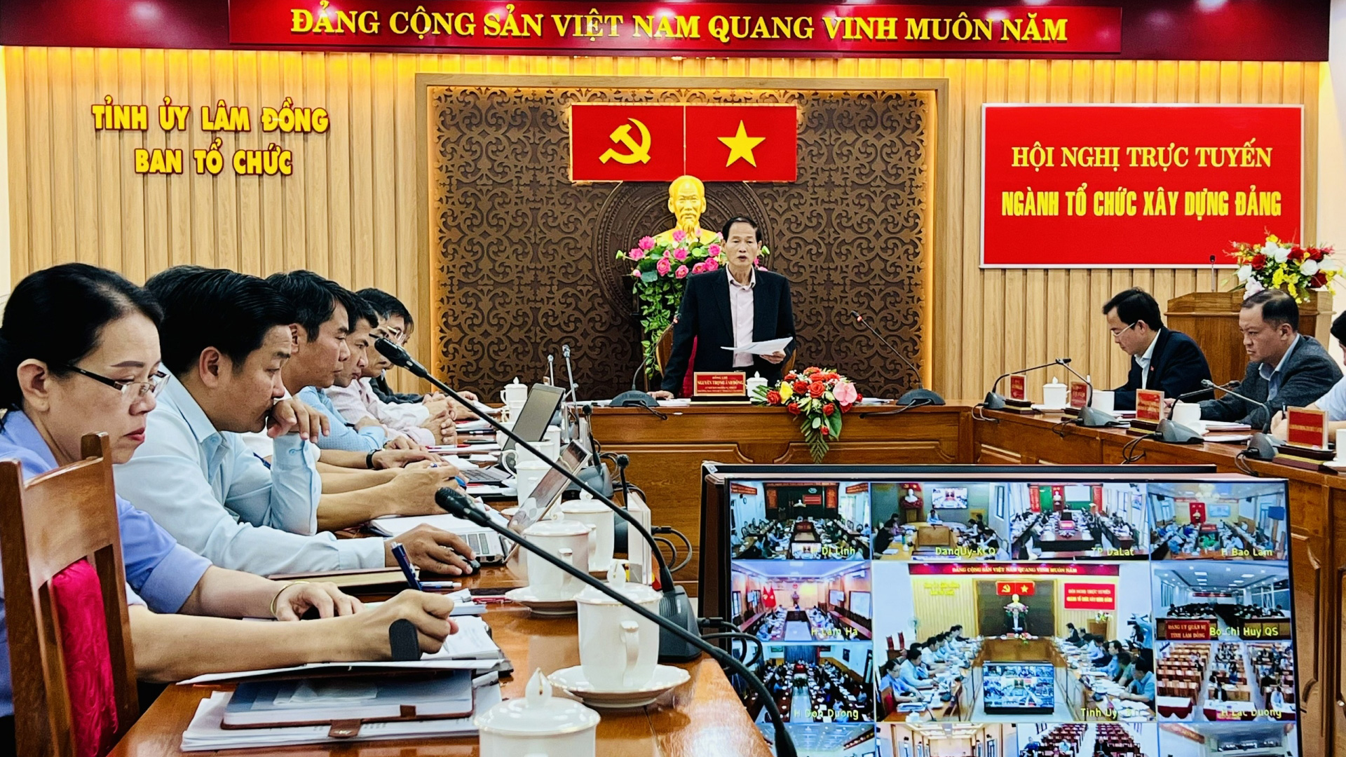 Hội nghị Giao ban công tác tổ chức xây dựng Đảng