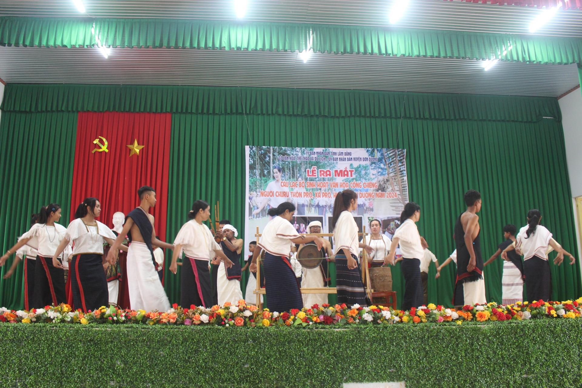 Đơn Dương: Ra mắt CLB văn hóa cồng chiêng thôn Pró Ngó, xã Pró