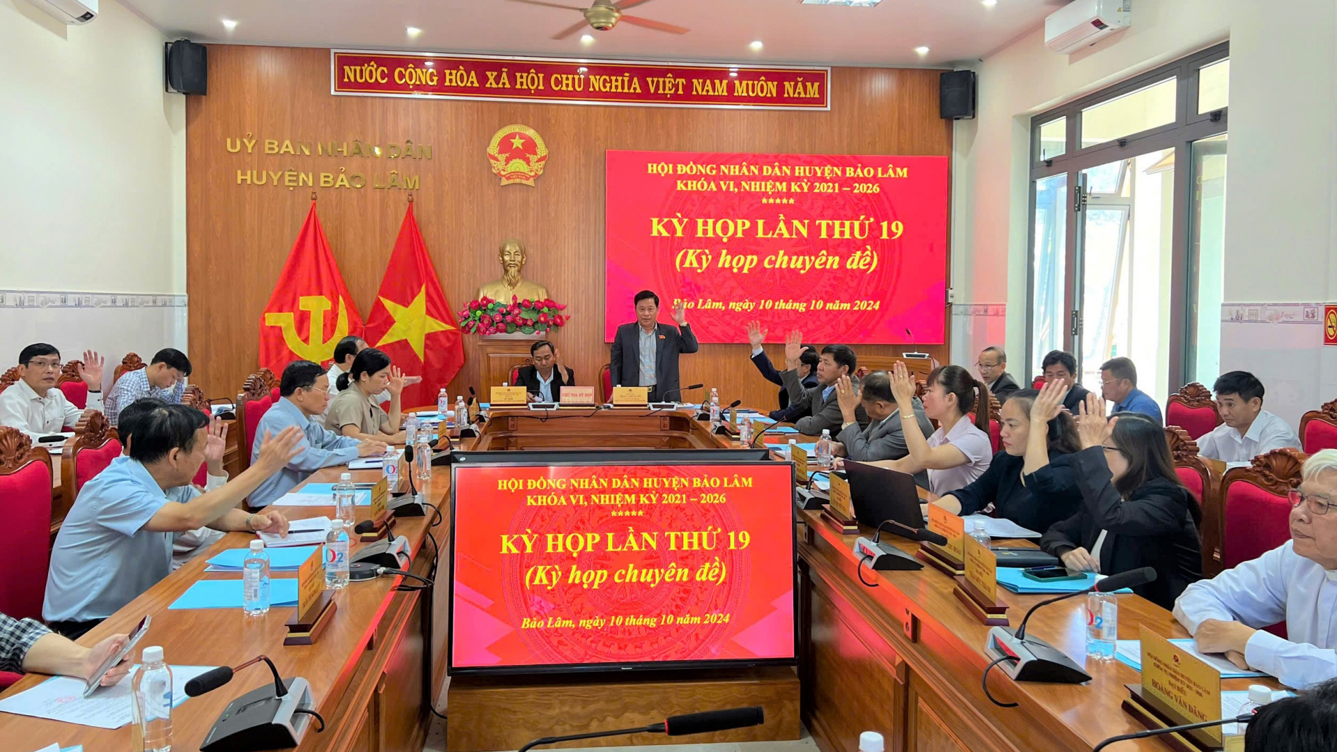 HĐND huyện Bảo Lâm tổ chức Kỳ họp thứ 19
