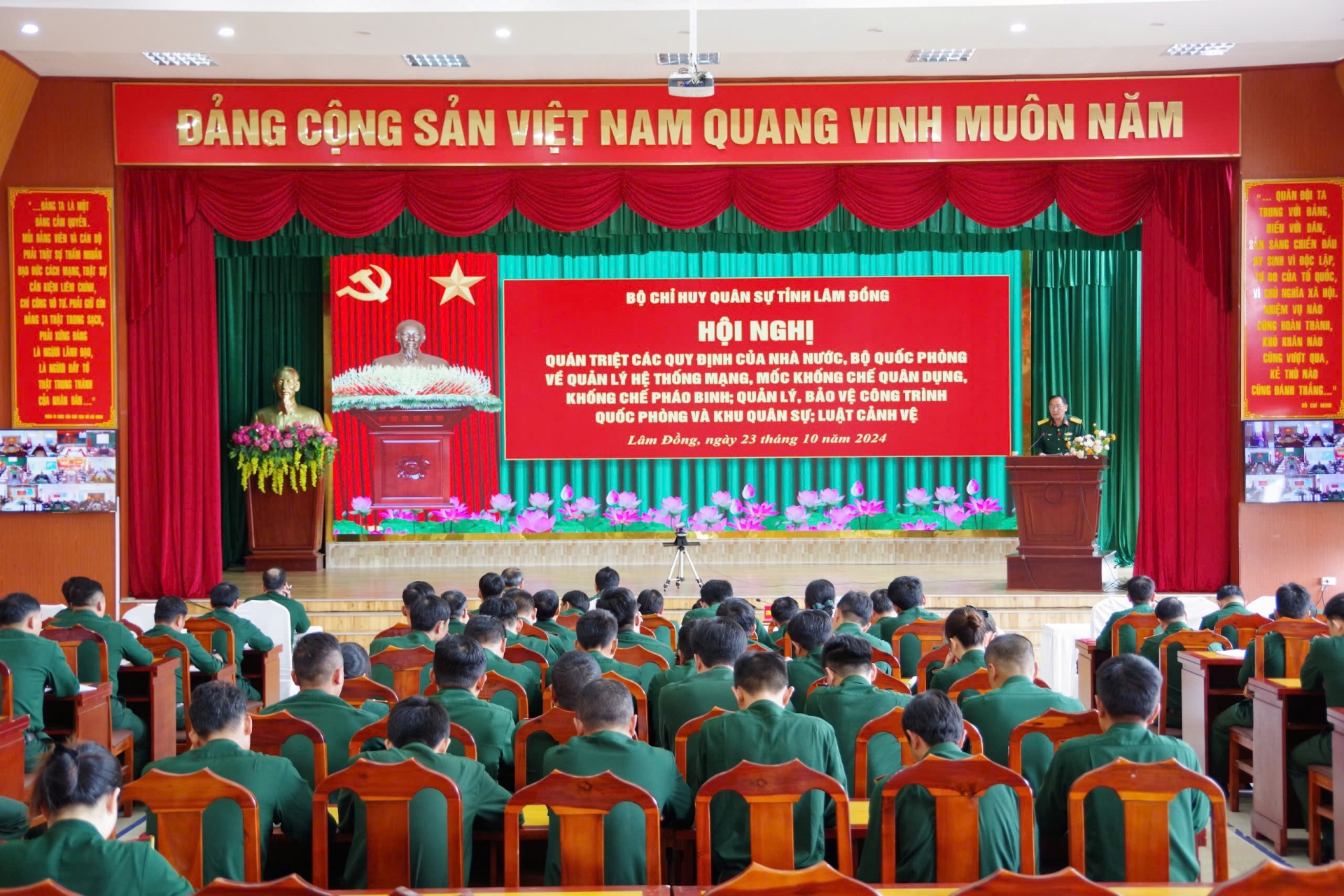 Bộ Chỉ huy Quân sự tỉnh quán triệt các quy định quan trọng của Nhà nước và Bộ Quốc phòng