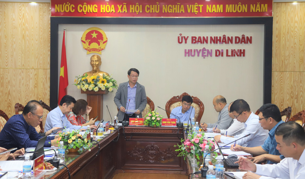 Bộ Xây dựng khảo sát, đánh giá thị trấn Di Linh xây dựng đô thị loại IV