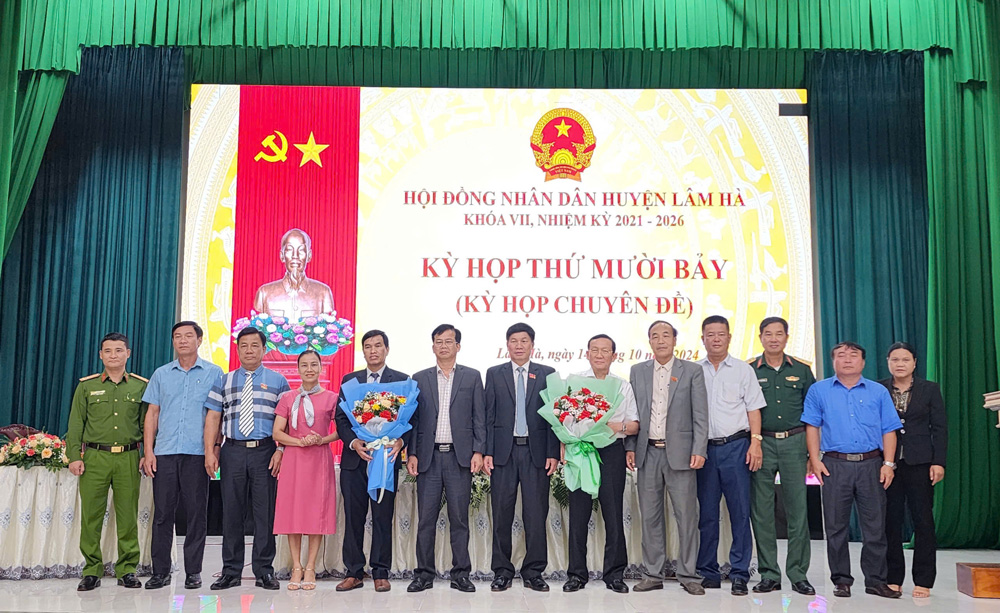 Đồng chí Nguyễn Văn Dậu được bầu giữ chức Chủ tịch UBND huyện Lâm Hà