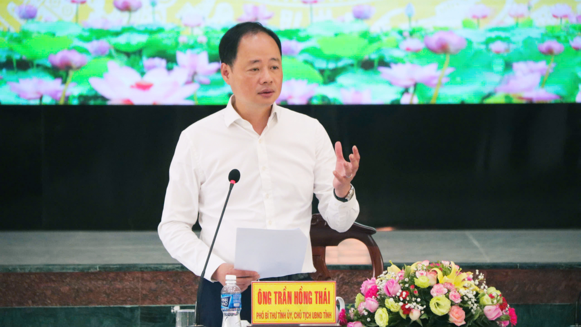 Chủ tịch UBND tỉnh Lâm Đồng Trần Hồng Thái: Lâm Hà cần xây dựng chiến lược đột phá để phát triển toàn diện