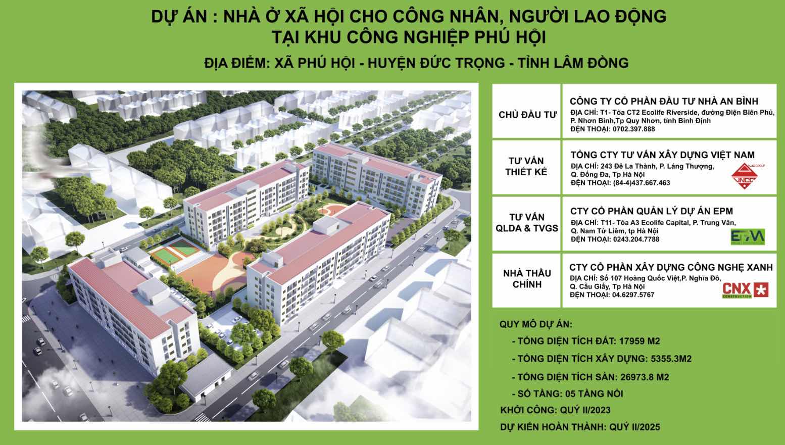 Yêu cầu chủ đầu tư triển khai thi công dự án nhà ở xã hội tại huyện Đức Trọng trong tháng 11