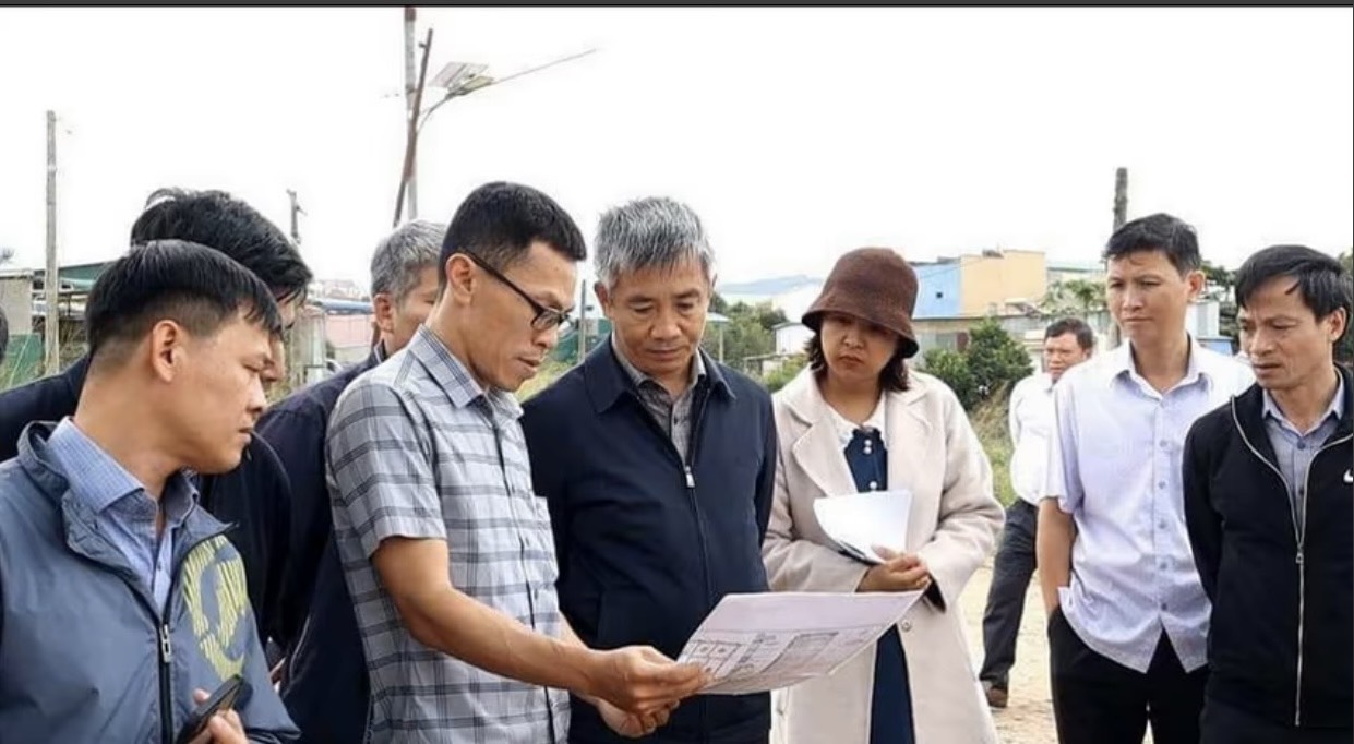 Kiểm tra việc triển khai Dự án khu quy hoạch Trung tâm hành chính huyện Đức Trọng