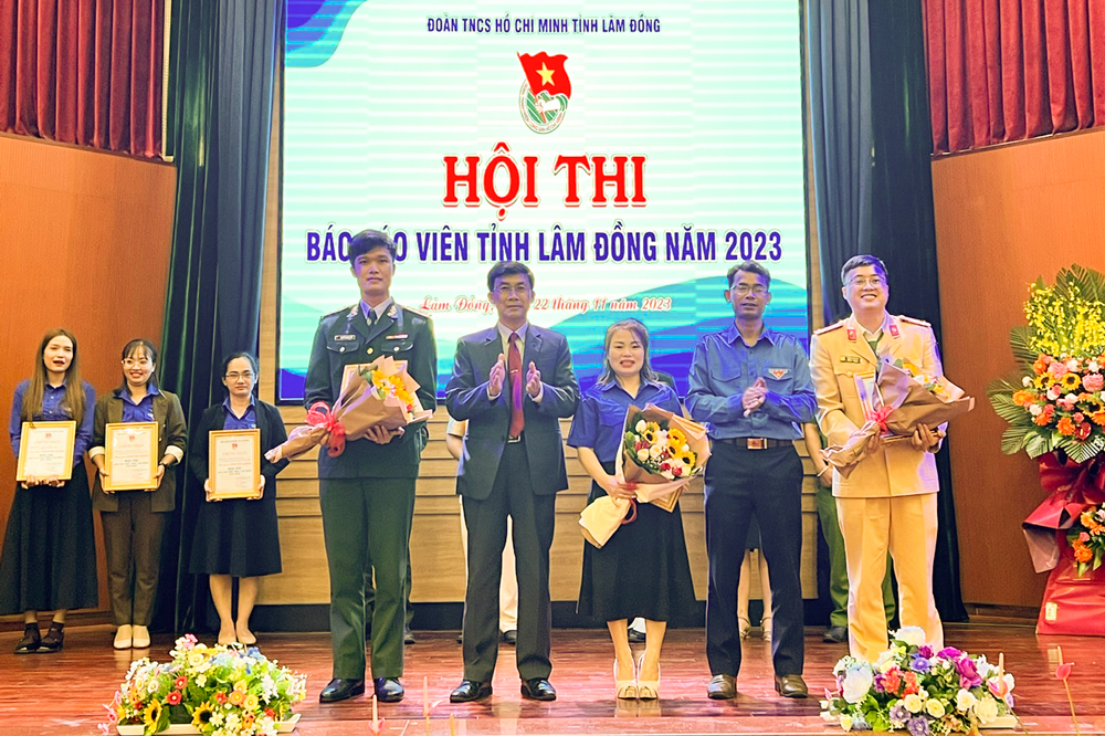 Thí sinh Trần Thị Lượt đạt giải Nhất Hội thi Báo cáo viên tỉnh Lâm Đồng năm 2023