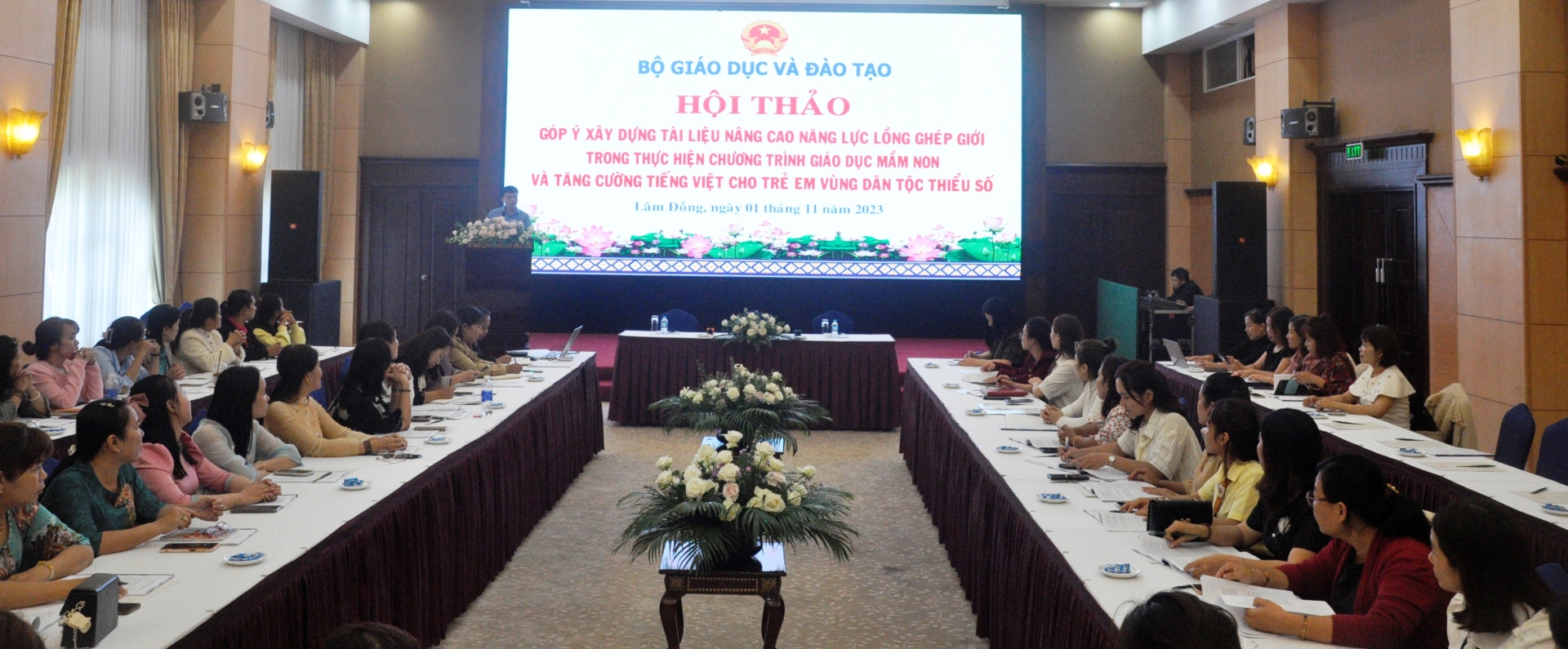 Nâng cao năng lực lồng ghép giới trong giáo dục mầm non và tăng cường tiếng Việt cho trẻ em vùng dân tộc thiểu số