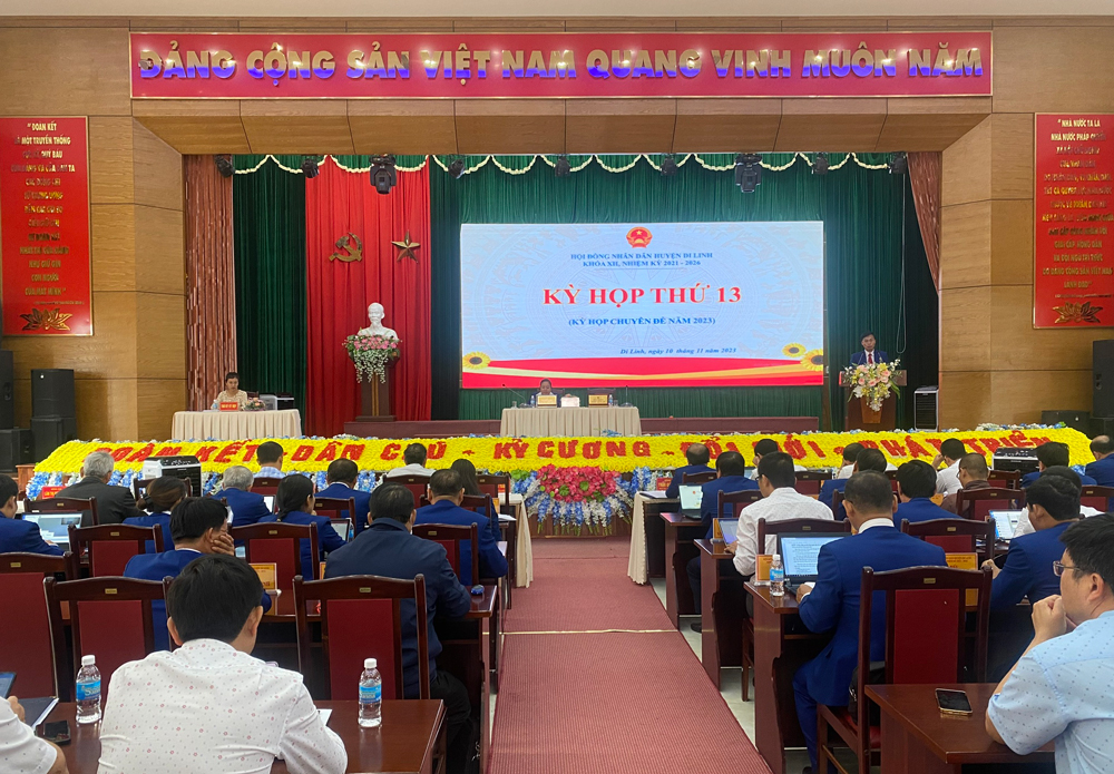 Di Linh: Thông qua đồ án quy hoạch chung xây dựng đô thị Hòa Ninh
