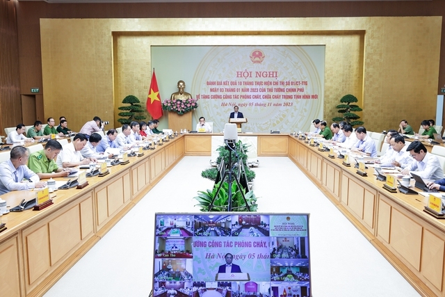 CHỈ ĐẠO, QUYẾT ĐỊNH CỦA CHÍNH PHỦ - THỦ TƯỚNG CHÍNH PHỦ: Thực hiện quyết liệt các giải pháp nâng cao chất lượng công tác phòng cháy, chữa cháy