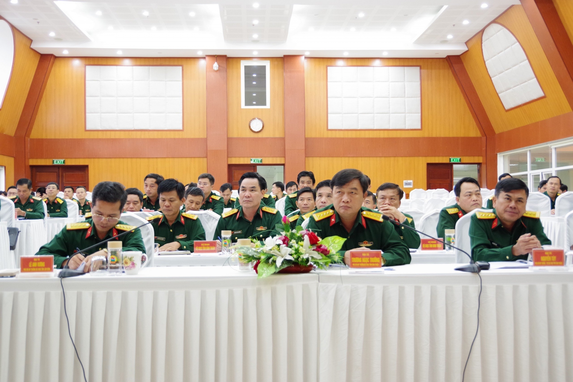Tổng kết công tác đóng quân canh phòng ở khu vực giáp ranh