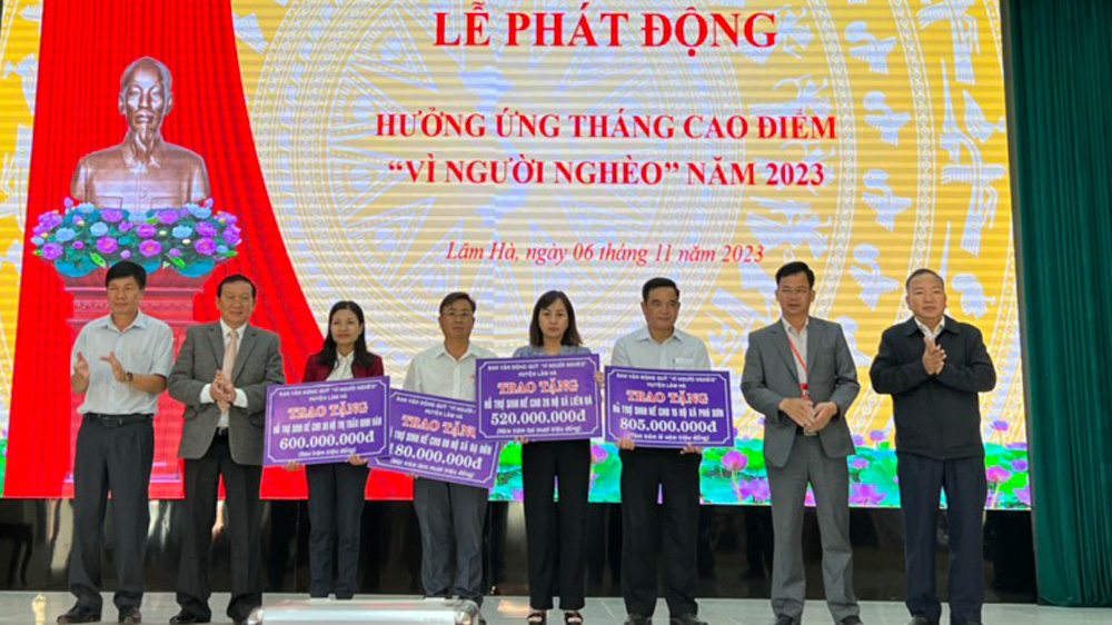 Lâm Hà: Sử dụng hiệu quả Quỹ ''Vì người nghèo''