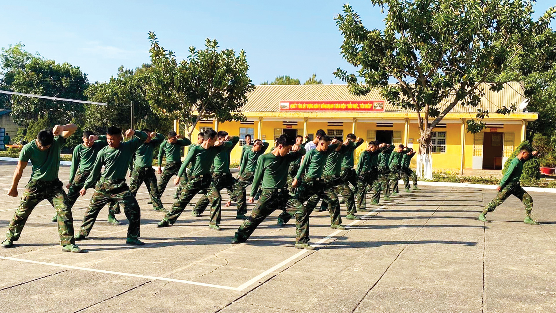 Tinh thần xung kích của thanh niên lực lượng vũ trang
