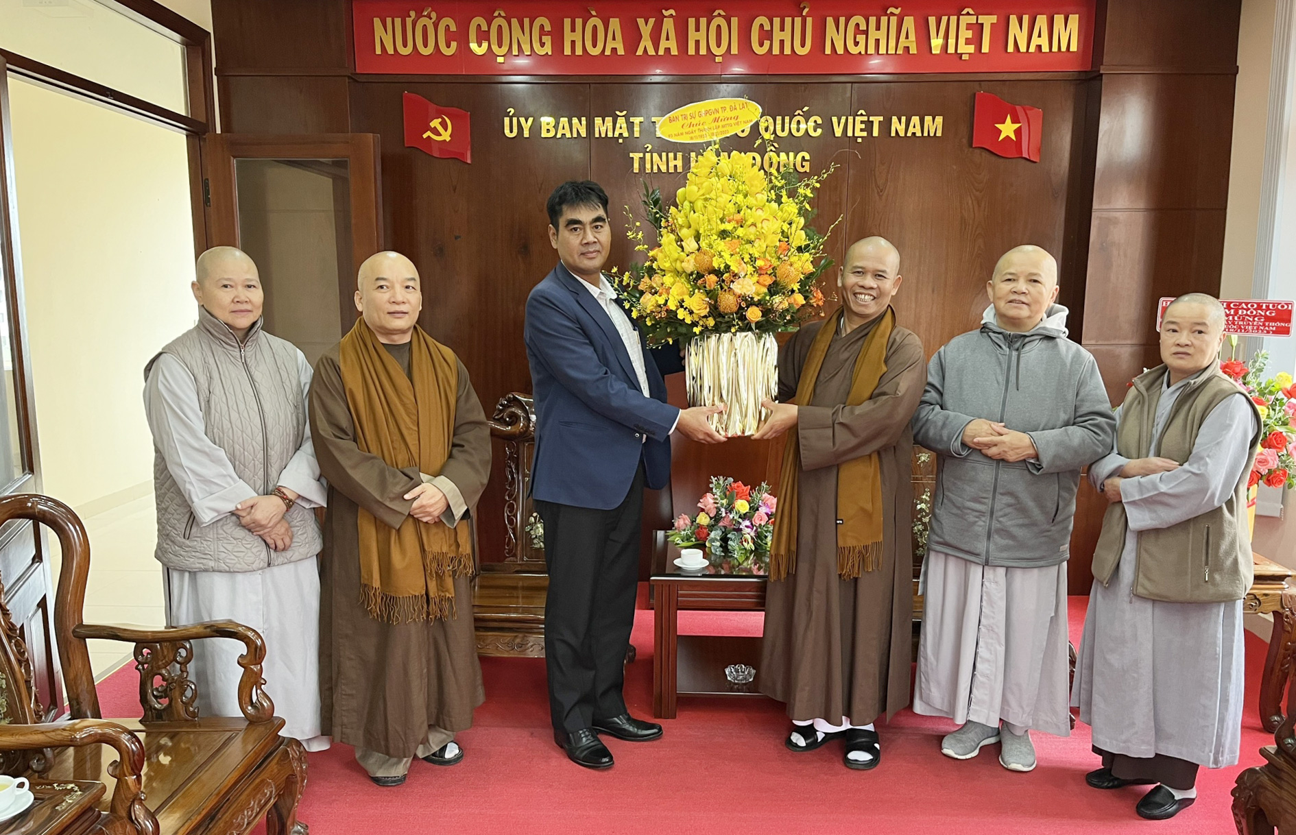 Ban Trị sự GHPG Đà Lạt chúc mừng kỷ niệm 93 năm Ngày Truyền thống Mặt trận