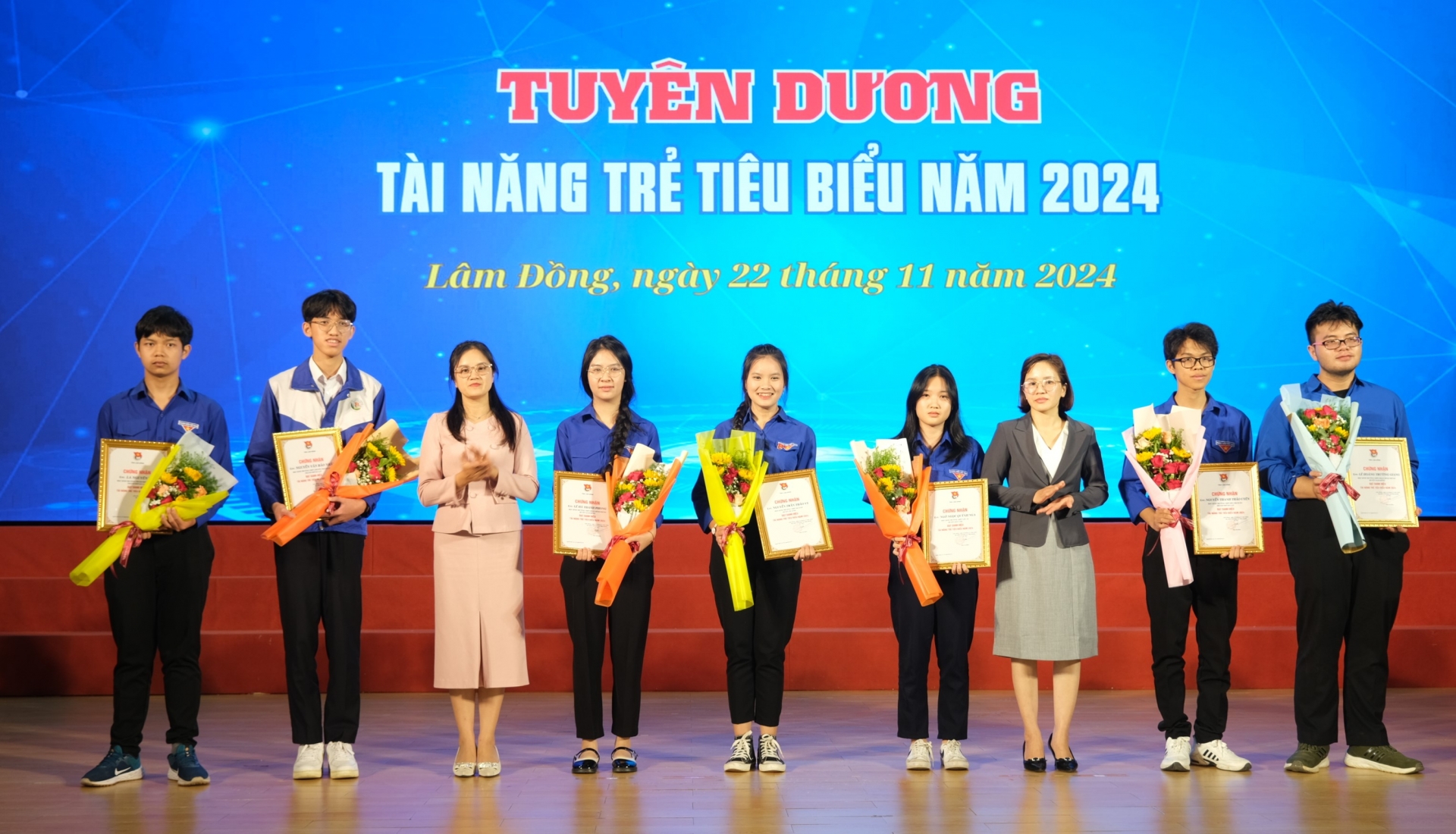 Tôn vinh 56 thanh niên tiêu biểu tỉnh Lâm Đồng năm 2024