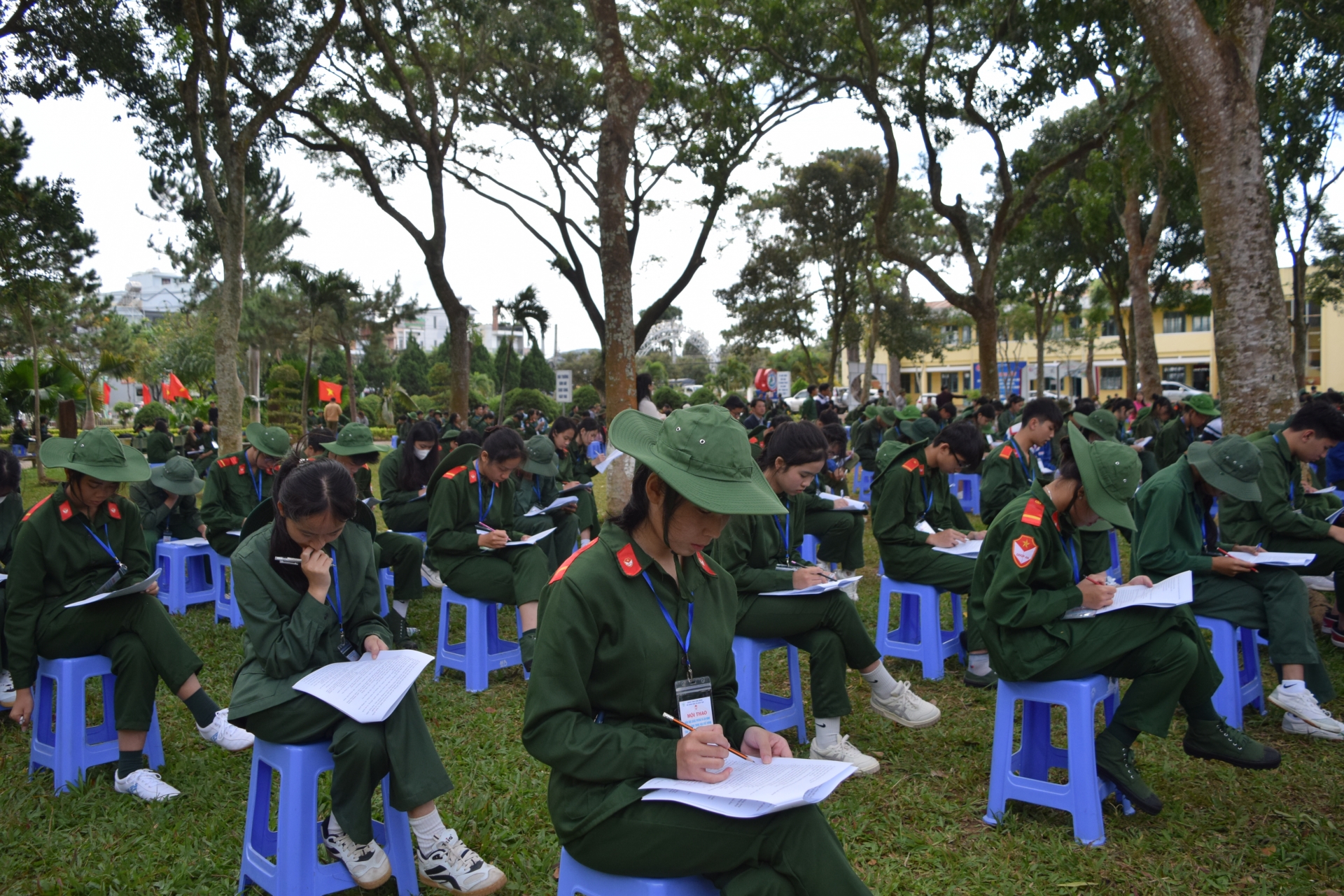 Khai mạc Hội thao Giáo dục quốc phòng và an ninh học sinh cấp THPT lần III