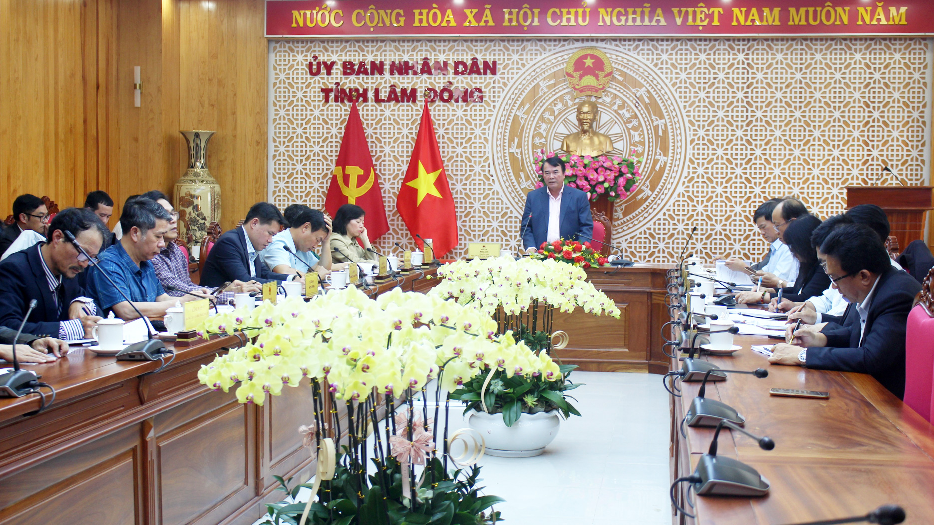 Hoàn thiện kịch bản chương trình khai mạc, bế mạc Festival Hoa Đà Lạt lần thứ X