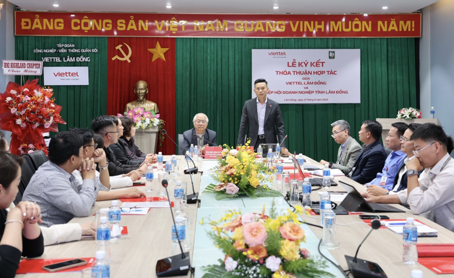 Ký kết thỏa thuận hợp tác giữa Viettel Lâm Đồng và Hiệp hội Doanh nghiệp tỉnh Lâm Đồng