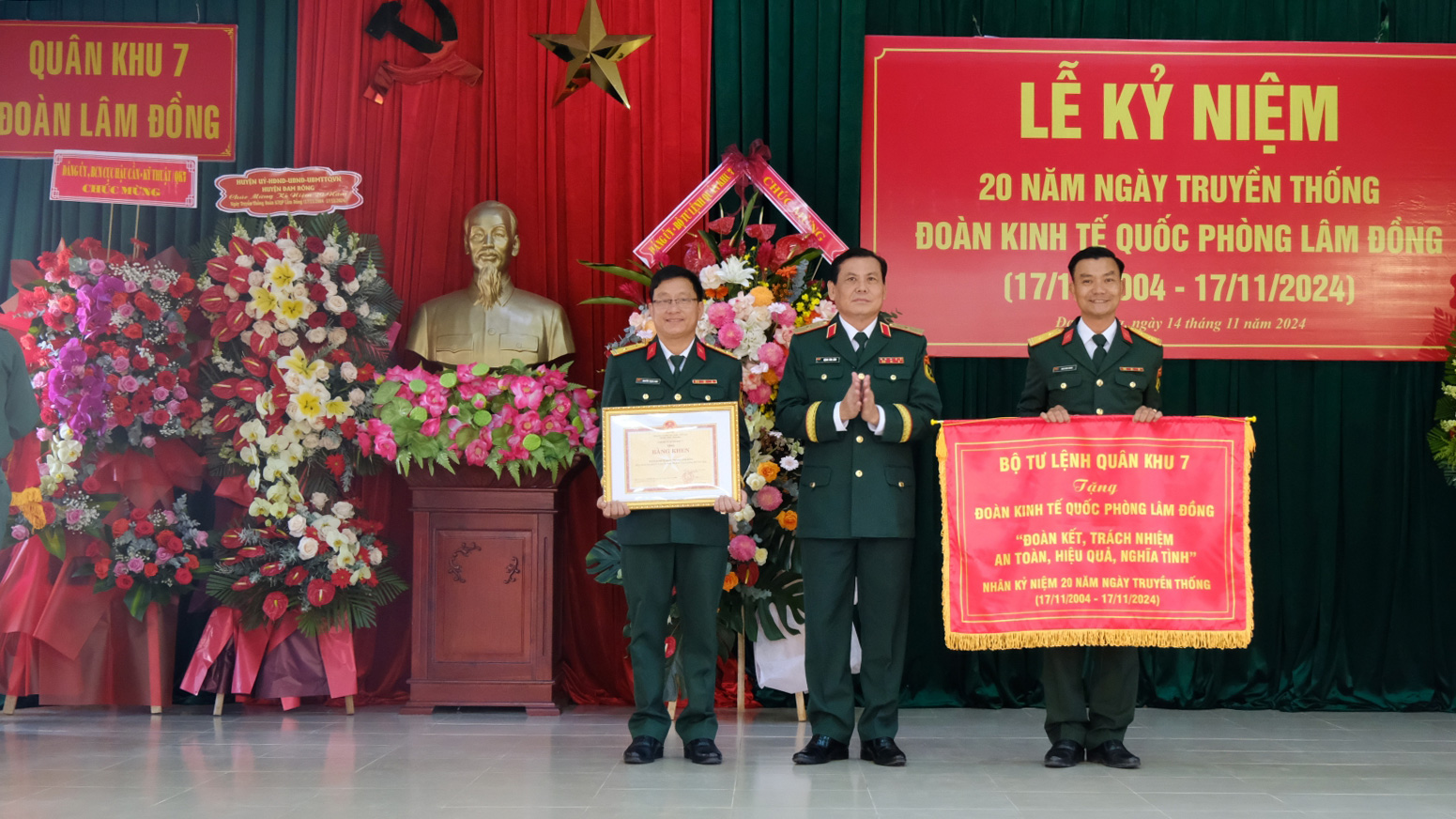 Kỷ niệm 20 năm ngày truyền thống Đoàn Kinh tế Quốc phòng Lâm Đồng