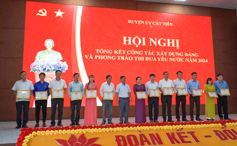 Cát Tiên: Tổng kết công tác xây dựng Đảng năm 2024