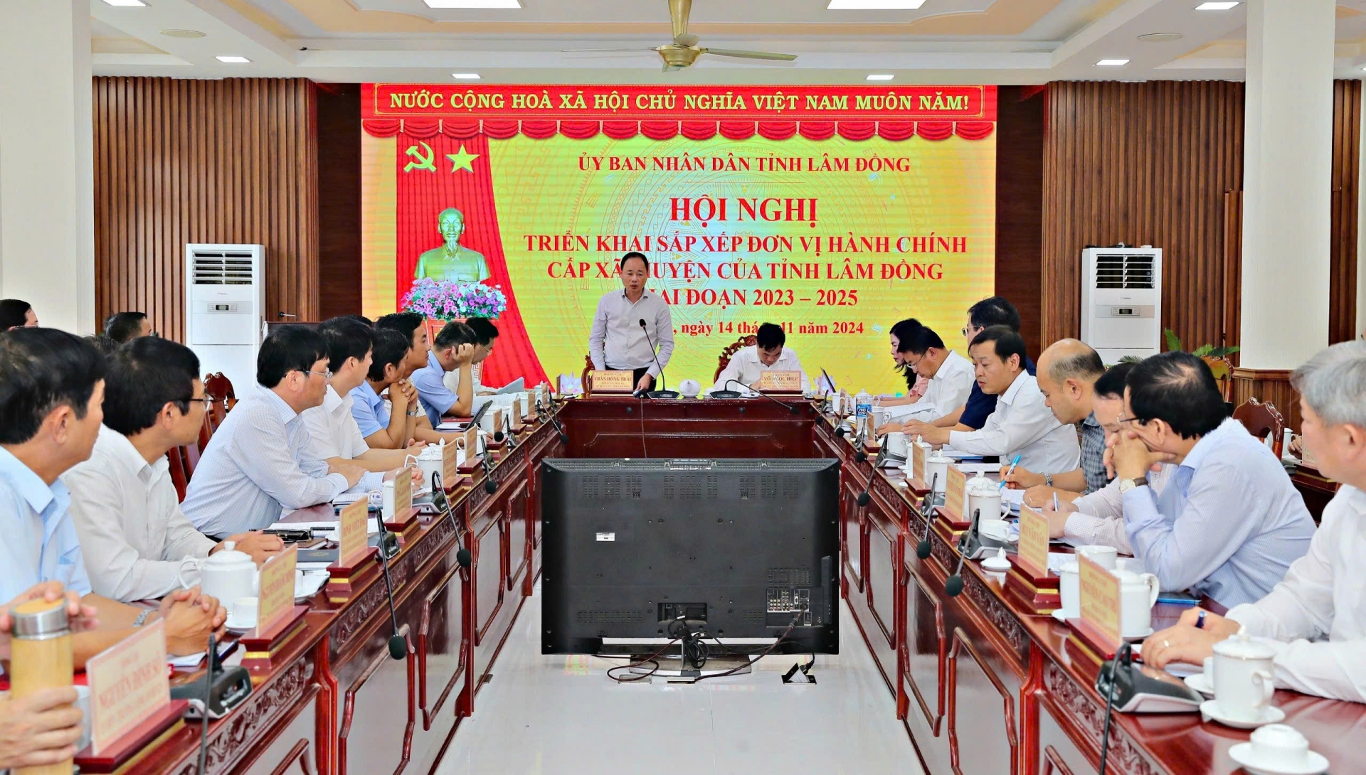 Đảm bảo mục tiêu sớm ổn định, tinh gọn, hiệu lực, hiệu quả sau khi sắp xếp