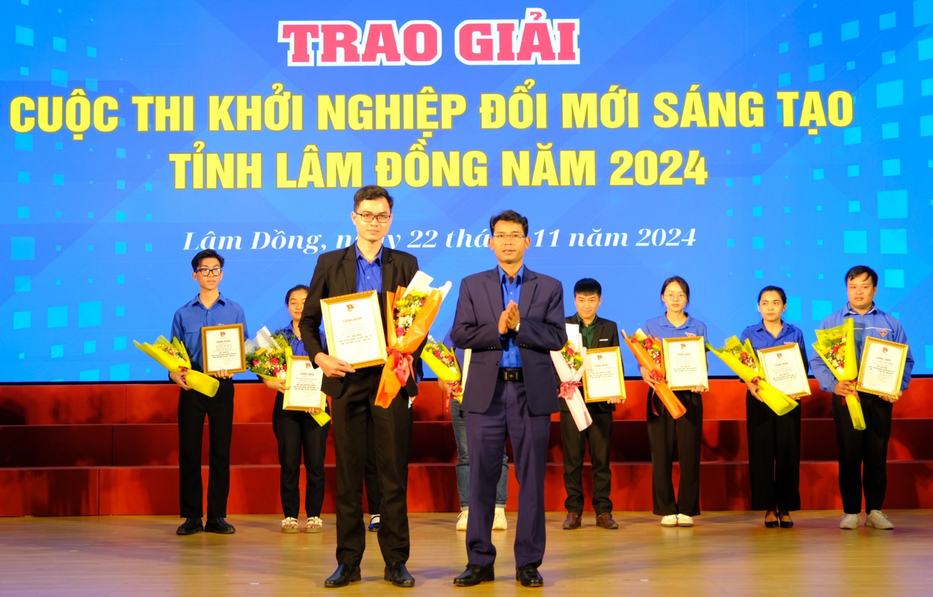 Trao giải Cuộc thi Khởi nghiệp đổi mới sáng tạo năm 2024