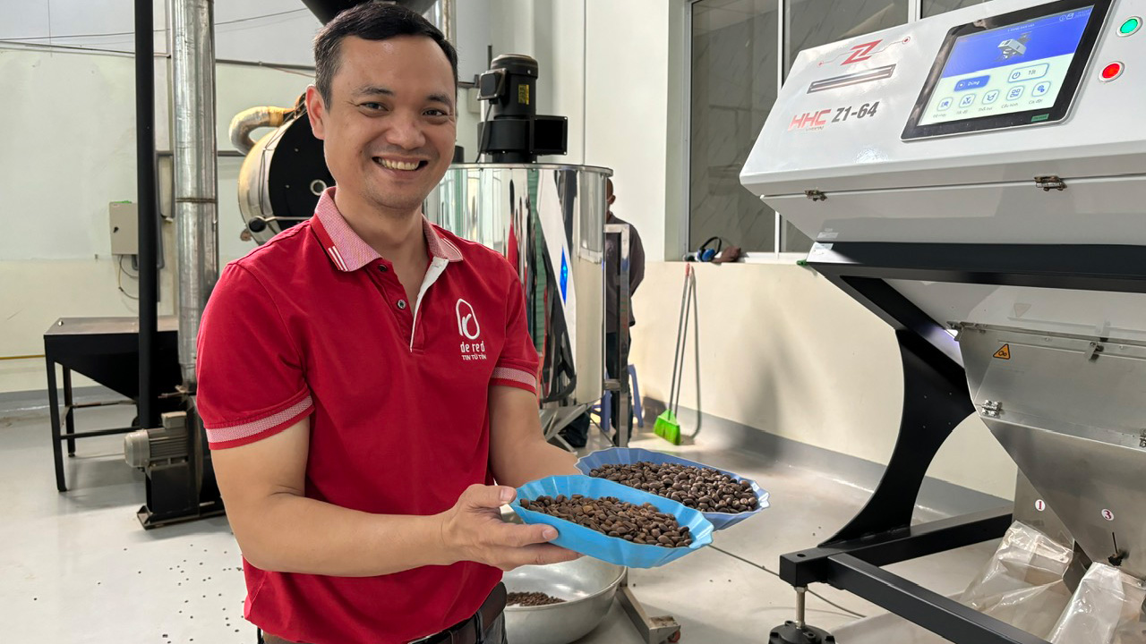 Đưa cà phê vượt biên giới
