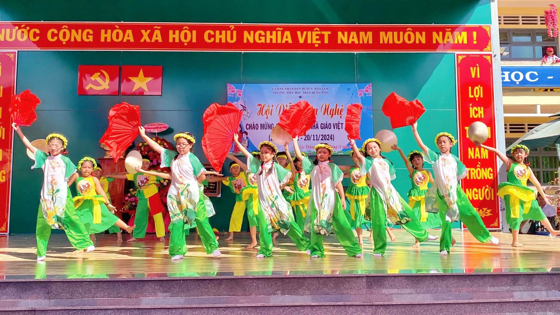 Hướng tới kỷ niệm 30 năm Ngày thành lập huyện Bảo Lâm: Xứng danh ngôi trường mang tên anh hùng Trần Hưng Đạo