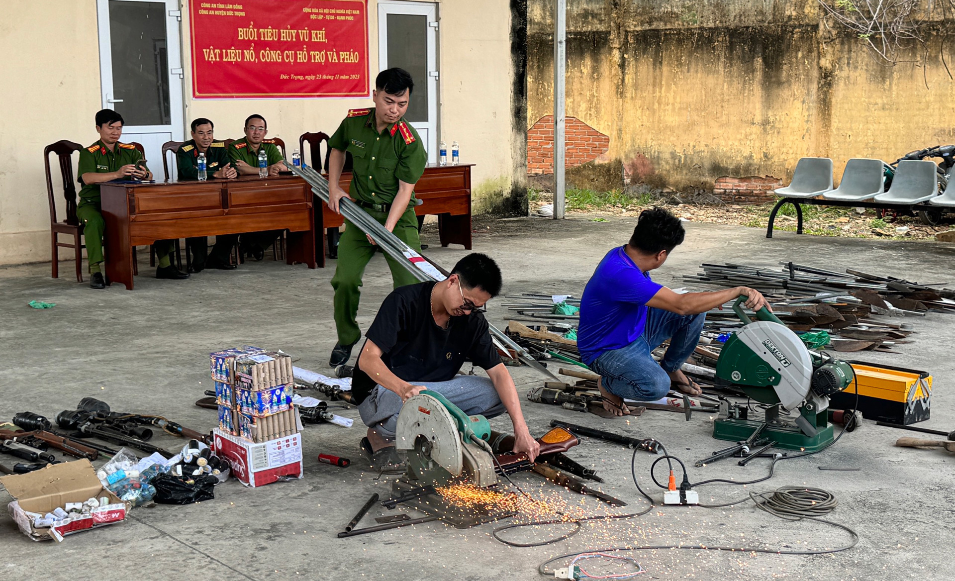 Đức Trọng nỗ lực kéo giảm tội phạm 