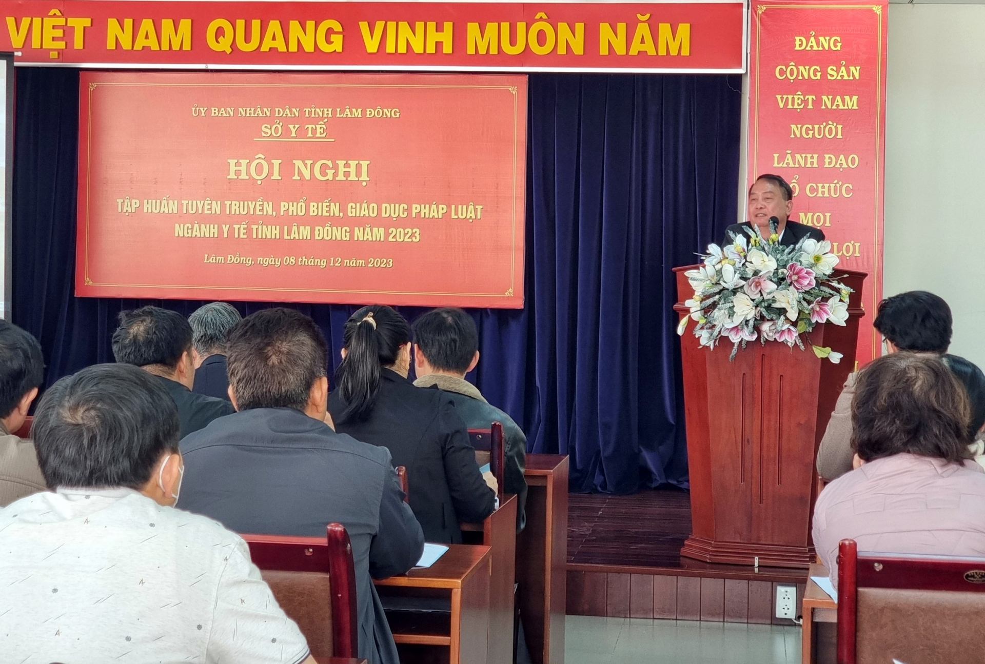 Sở Y tế Lâm Đồng tăng cường công tác phổ biến, giáo dục pháp luật