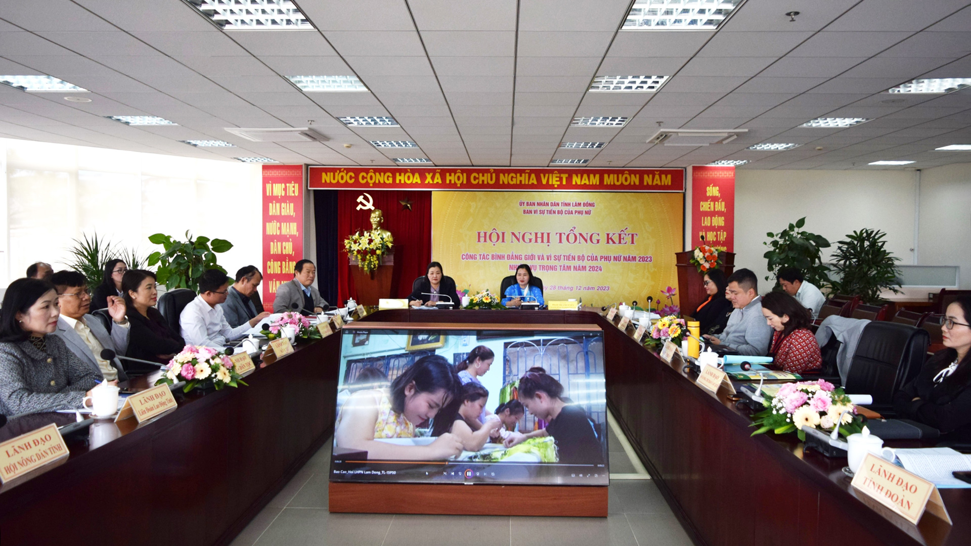 Triển khai công tác bình đẳng giới và vì sự tiến bộ phụ nữ năm 2024
