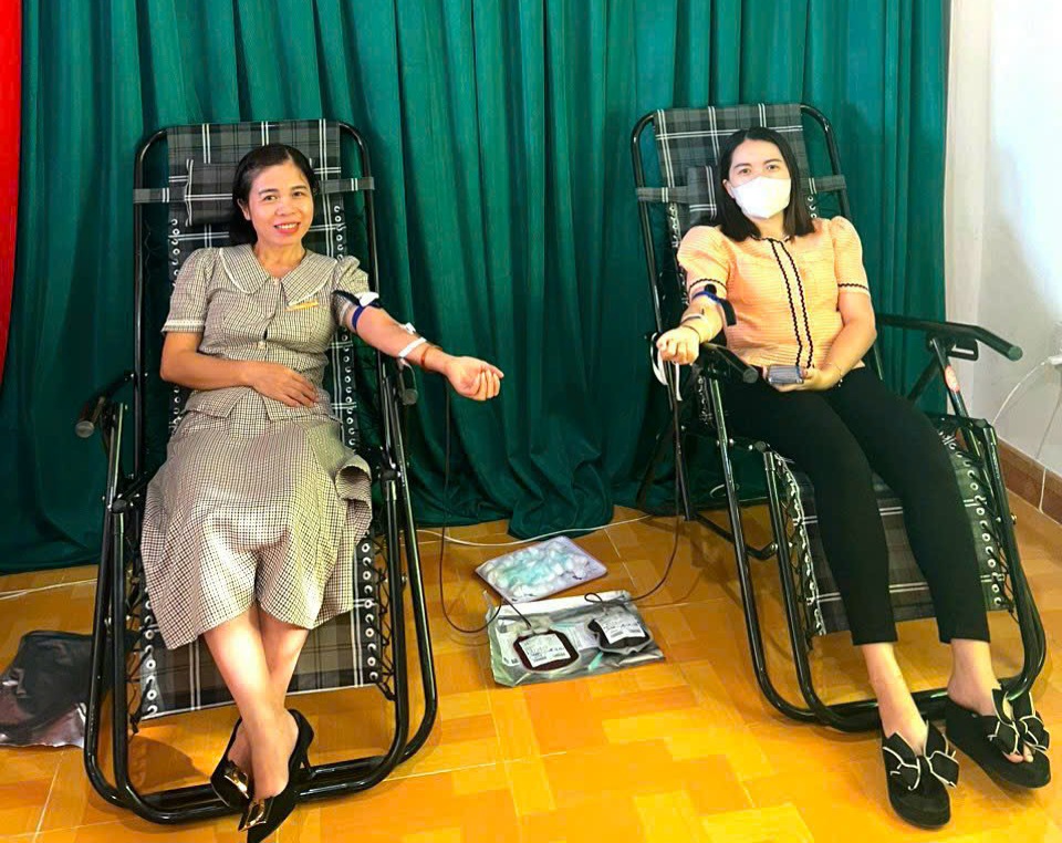 Đạ Huoai: 190 tình nguyện viên tham gia hiến máu nhân đạo