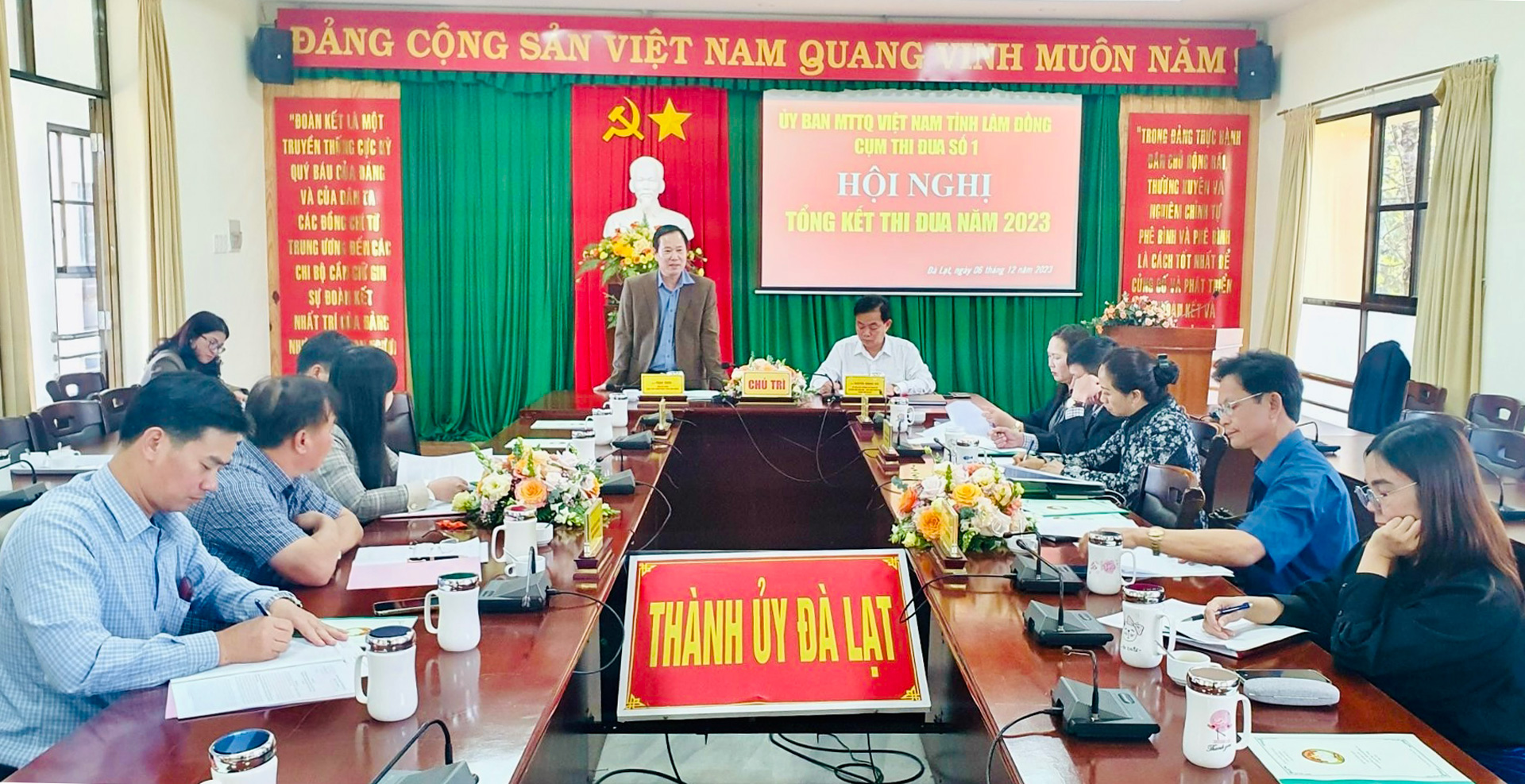 Cụm thi đua số 1 Mặt trận Tổ quốc làm tốt phong trào thi đua