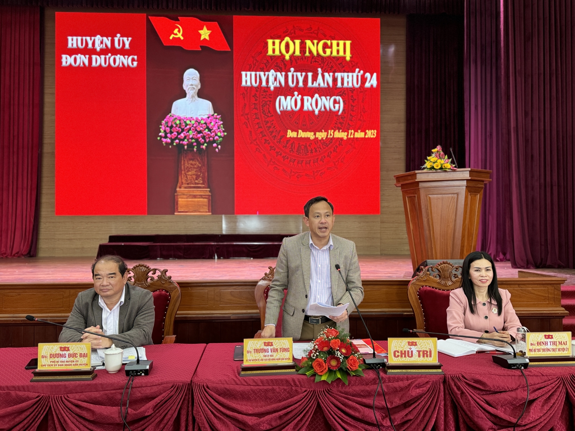 Hội nghị Huyện ủy Đơn Dương lần thứ 24