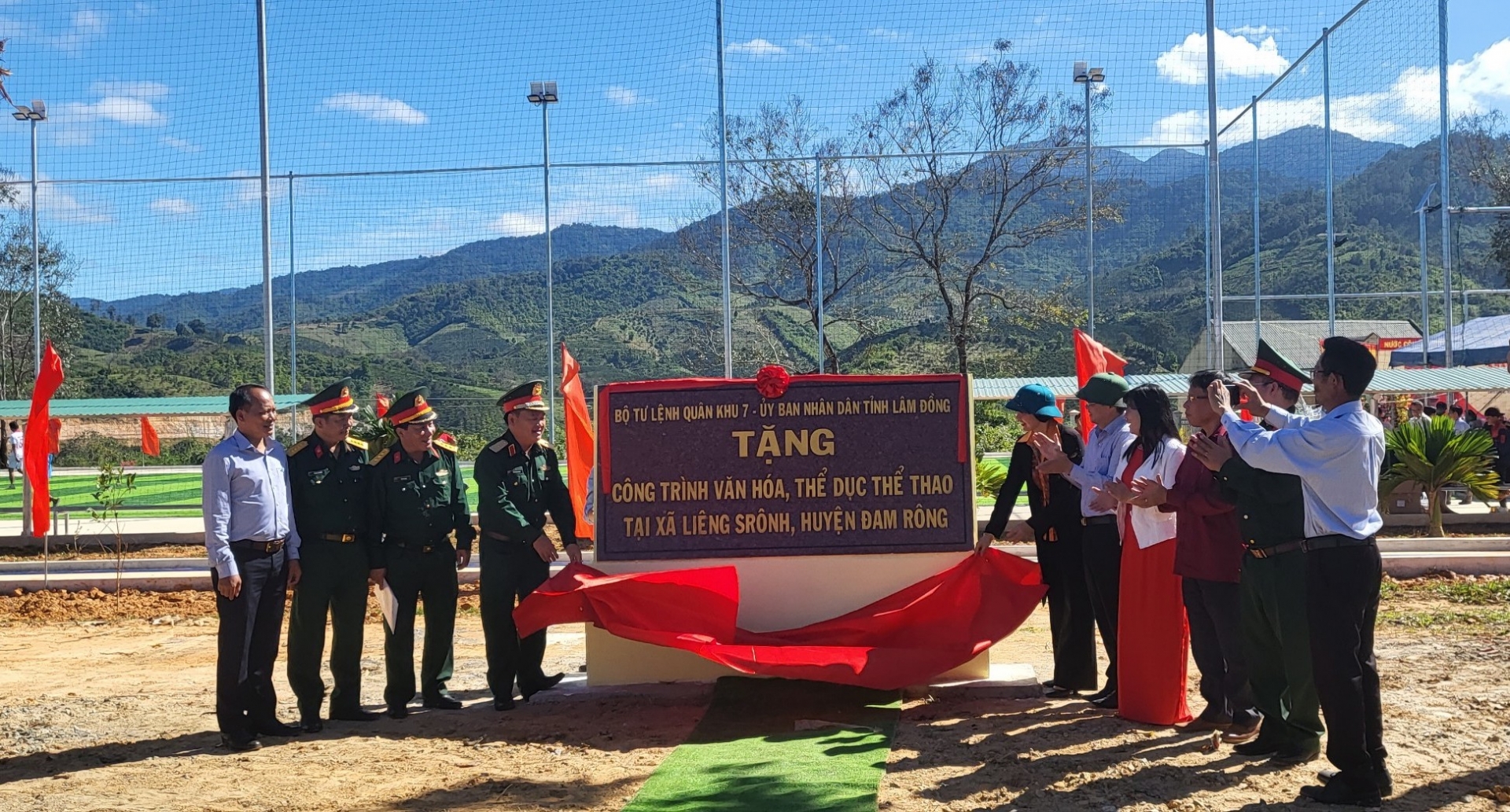 Khánh thành công trình văn hóa, thể dục thể thao tại huyện Đam Rông