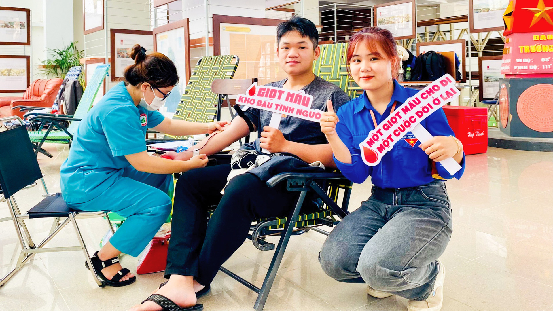 Ấm nồng những trái tim hiến máu tình nguyện