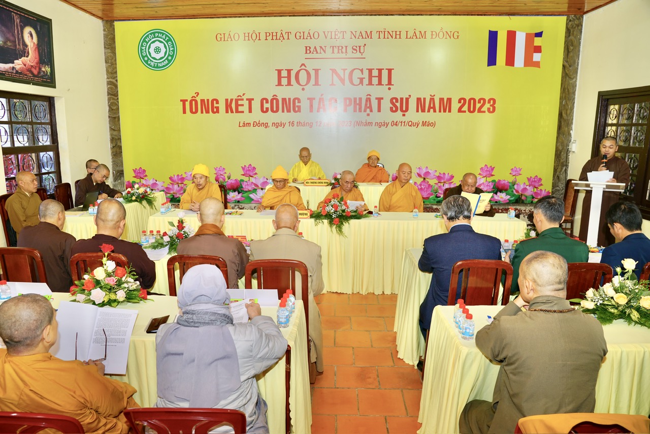 Tổng kết công tác Phật sự năm 2023