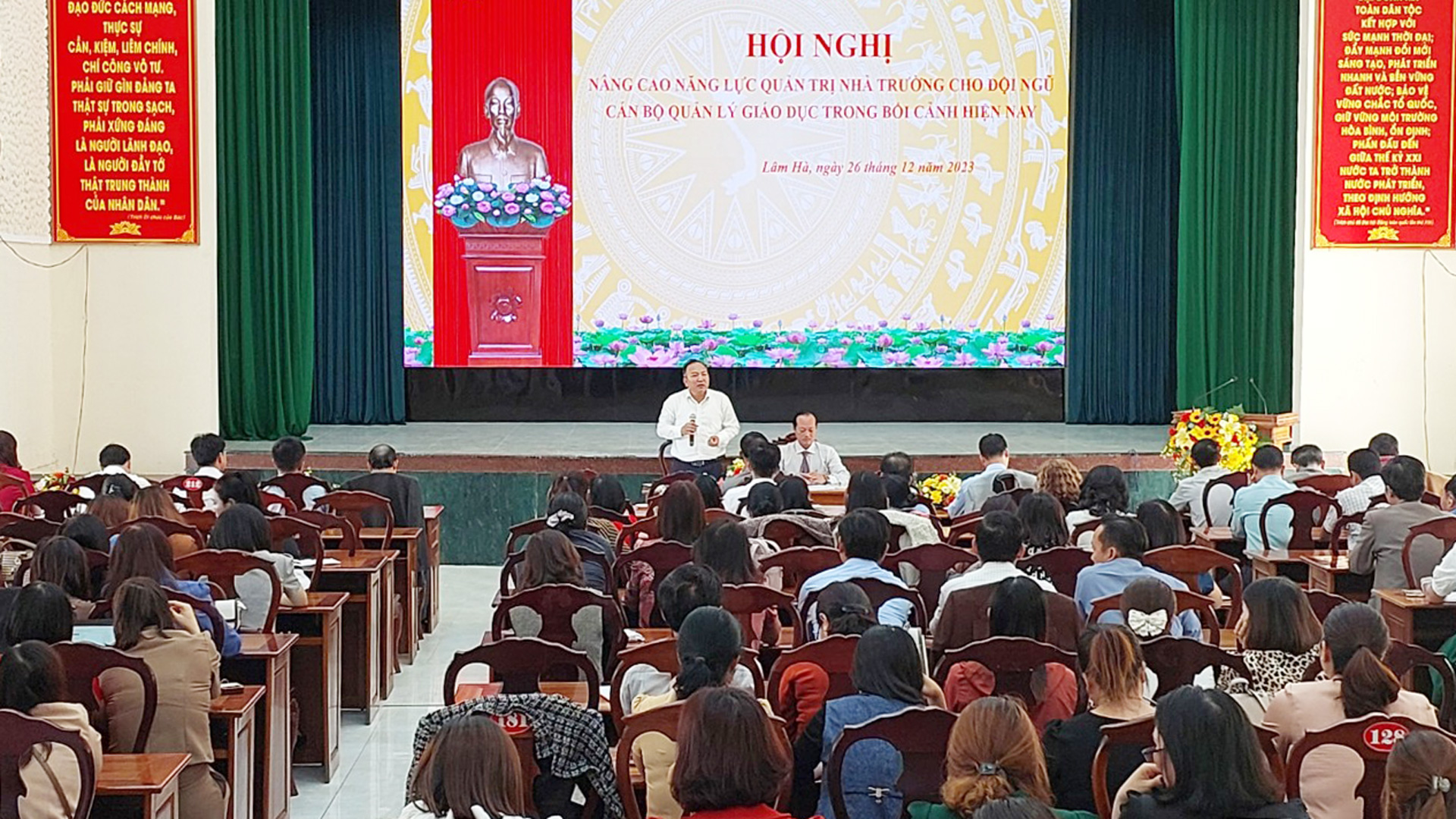 Lâm Hà: Nâng cao năng lực quản trị nhà trường