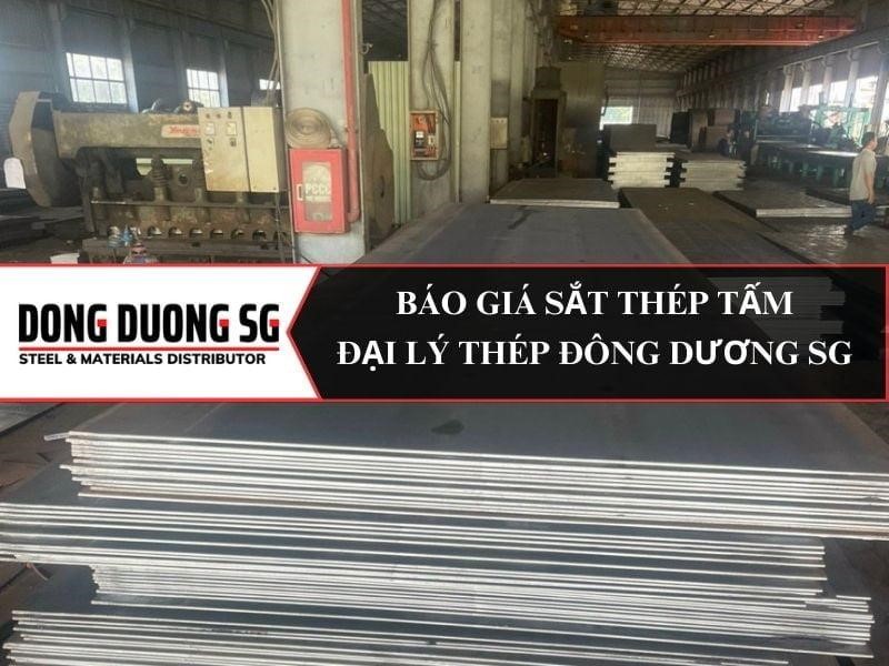 Báo giá thép tấm hôm nay từ 14.200 đồng 1 kg