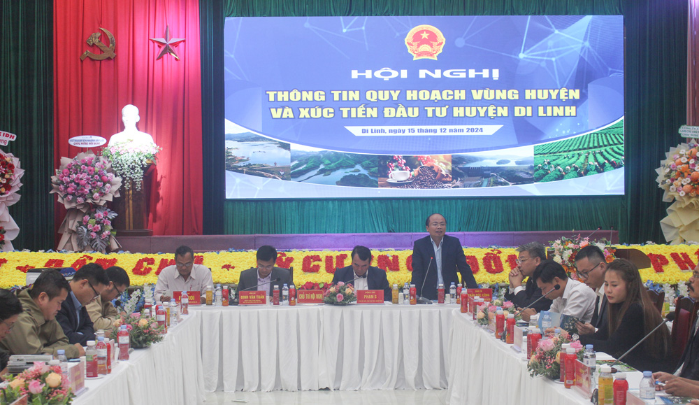Di Linh đẩy mạnh thu hút đầu tư, khai thác tiềm năng, lợi thế